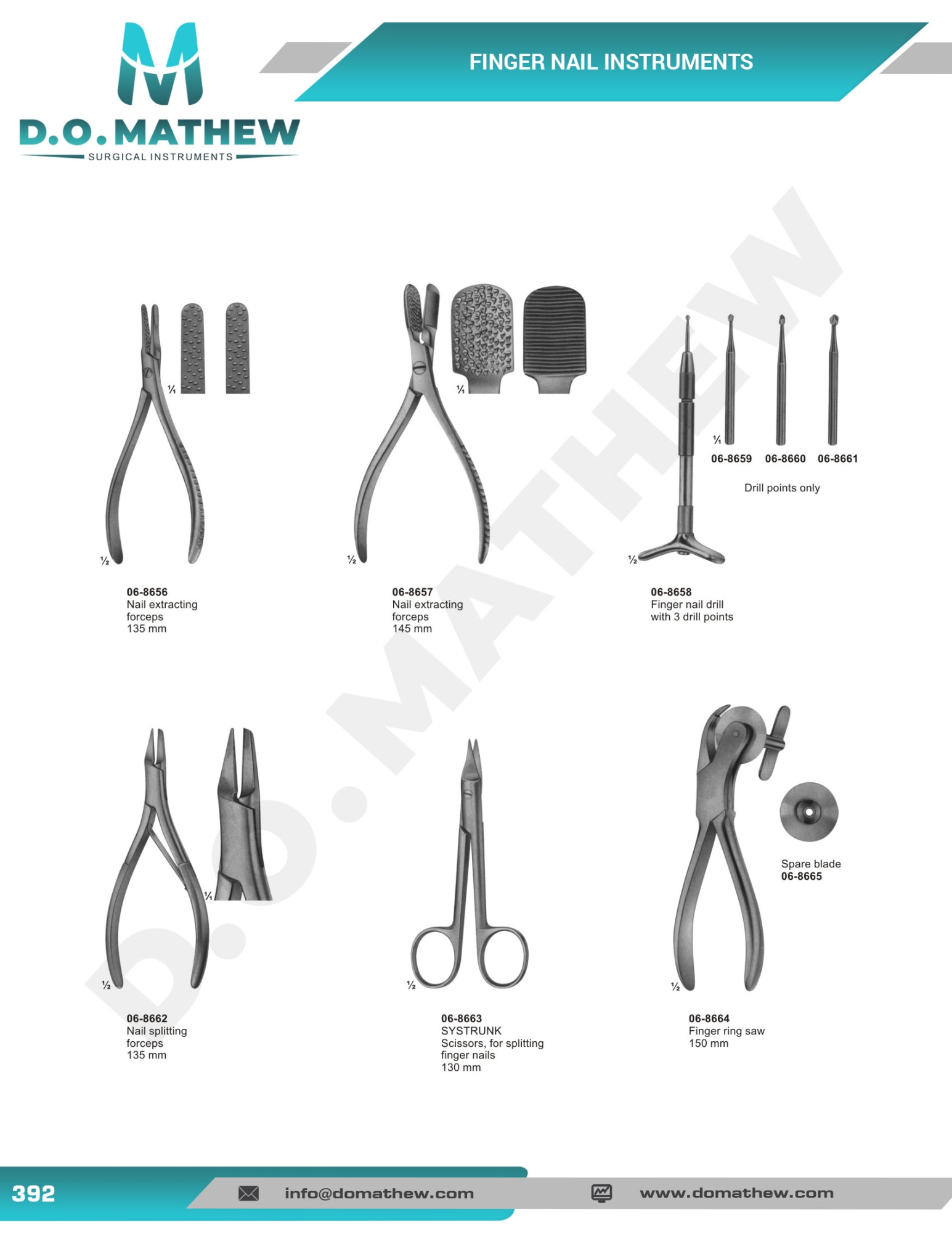 Wire Extension, Finger Nail Instruments